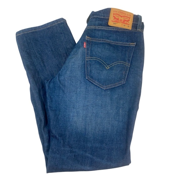 Levi's Other - Levi’s 541 Athletic Taper Jeans Men’s 32x32 Medium Wash Straight Fit Denim